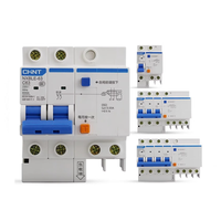 Disjoncteur différentiel Chint RCCB NXBLE-63 NXBLE-32 1P+N 2P 4P 3P 6A 25A 10A 32A 16A 40A 20A 50A 63A