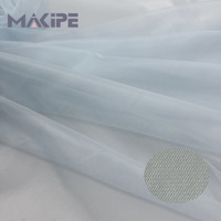 Fabriek 75 Kleuren Antistatische Warp Knit Polyester Multifilament voor Mesh Netstof voor Bruidsmode Lingerie Effen Gekleurd