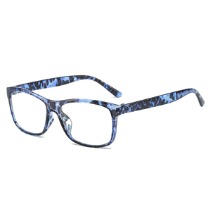 HS2114 1pc PC Squared <strong>Frame</strong> Colorful Fashion Blue Light Blocking Unisex <strong>Men</strong> Women <strong>Glass</strong> <strong>Frame</strong>