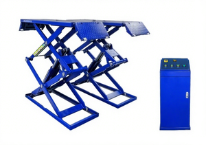 Elevador de Tijera de Perfil Bajo con Función de Elevación Rápida: Ideal para Mantenimiento de Automóviles y Cambio de Neumáticos - Product Image 6