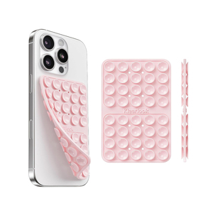 เคสโทรศัพท์ซิลิโคนแบบยึดติดได้สองด้าน พับได้ หนา 24 จุดยึด พร้อมโลโก้สั่งทำ และที่วางโทรศัพท์มือถือ - Product Image 2