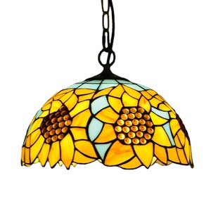 Huijing Tiffany hiện đại đơn giản phòng khách ban công lối vào hành lang Đèn trang trí 12inch đèn chùm - Product Image 5