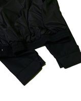 Veste de travail vintage en métal noir à boucles pour homme, style pêcheur, streetwear, veste bomber
