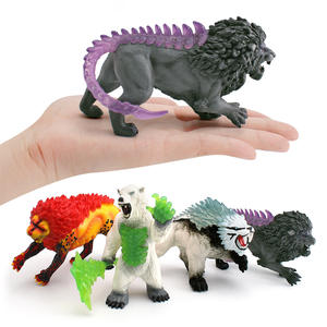 Simulación cognitiva <span class=keywords><strong>de</strong></span> Niños <span class=keywords><strong>de</strong></span> animales míticos occidentales Oso <span class=keywords><strong>de</strong></span> fuego tigre <span class=keywords><strong>dientes</strong></span> <span class=keywords><strong>de</strong></span> sable <span class=keywords><strong>de</strong></span> hielo modelo Shadow Lion Warcraft - Product Image 3