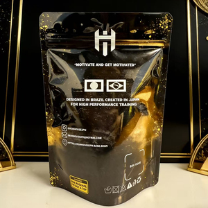 Sacs à fermeture éclair semi-transparents pour l'emballage alimentaire, emballage de protéines en poudre avec logo - Product Image 6