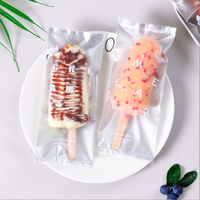 Emballages en plastique pour sucettes glacées, sacs d'emballage personnalisés imprimés, biodégradables, cartons alimentaires pour glace, emballage de pain, OPP jetable