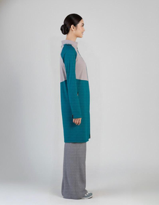 Conjunto Deportivo Informal Musulmán de Tela Tejida Transpirable Kilang Jahit Pukal OEM, Precio de Fábrica, Menutup Aurat - Product Image 4