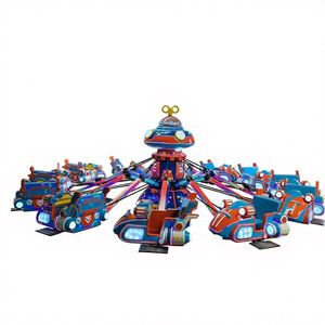 Nouvel équipement d'attraction électrique pour enfants : Manège autoportant rotatif pour aires de jeux extérieures - Product Image 1