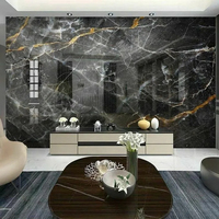 Plaque murale en PVC résistant aux rayures, effet marbre UV, légère et facile à découper, pour la rénovation intérieure des appartements