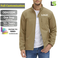 Veste Softshell Homme Personnalisée en Polaire pour la Fabrication de Vêtements – Veste Tactique Coupe-Vent d'Hiver en Gros pour Acheteurs en Vrac