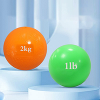 Mini Balón Medicinal con Peso para Entrenamiento de Core, Yoga y Ejercicio, Balón de Tonificación Suave con Peso