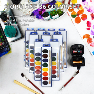 Set de Pinturas de Acuarela de 12ml con Pincel para Arte en Papel, para Mayores de 6 Años - Product Image 2