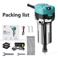 Kit de broche de défonceuse à bois TWOTREES TTC450 800W, outil de gravure CNC compact avec étui de rangement pour autres équipements de service