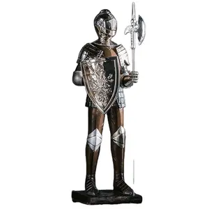 Hochwertige OEM ODM personal isierte handgemachte Poly resin Samurai Warrior Skulptur