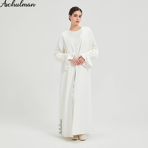 Aschulman <strong>2026</strong> Custom Latest Design <strong>Abaya</strong> New <strong>Model</strong> 2 Piece <strong>Abaya</strong> Women Muslim Dress Women <strong>Abaya</strong> - Product Image 1