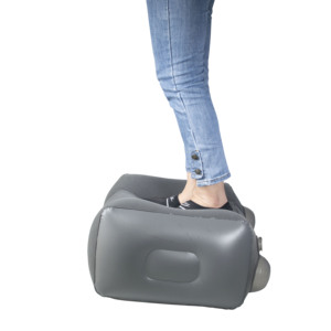 Taburete <span class=keywords><strong>de</strong></span> viaje inflable para pies, almohada <span class=keywords><strong>de</strong></span> descanso para los pies, seguro <span class=keywords><strong>de</strong></span> calidad, 100% - Product Image 3