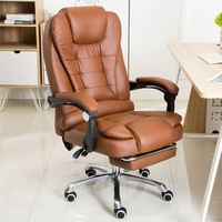 Silla de oficina de escritorio para ordenador de estudiante reclinable con respaldo alto para el hogar moderno