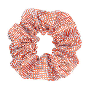 Banda elástica para el cabello Sparkle Diamond Scrunchies Venta al por mayor de lujo Hair Circles Tie Bling Rhinestone Hair Scrunchies - Product Image 5