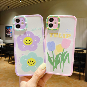 Blume Sonne <span class=keywords><strong>solar</strong></span> betriebene robuste Handy hülle für i phone 13, Acryl TPU transparente klare Hülle für <span class=keywords><strong>iPhone</strong></span> <span class=keywords><strong>6</strong></span> 7 13 Pro max - Product Image 1