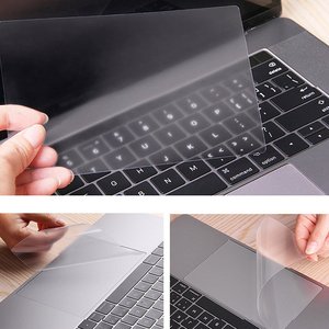 Housse de protection pour pavé tactile pour MacBook Pro 13 pouces avec/sans barre tactile modèle A2159 A1706 A1708 A1989 (version 2016-2019) - Product Image 5