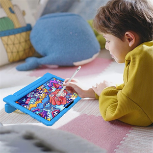 Housse de protection en silicone robuste antichoc HGD pour iPad Air 11 2024 iPad Pro 11 pouces M4 2026 Tablette pour enfants avec porte-stylo - Product Image 6