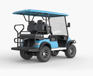 Cubierta Impermeable para Carro de Golf Eléctrico de Acero al Carbono Duradero de Alta Calidad, 4 Plazas, Batería de Litio de 48V para Transporte Eficiente de Carga, 30 km/h - Product Image 5