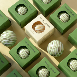 Nouvelles bougies parfumées - Articles cadeaux créatifs Parfum pour mariage Comme cadeau de remerciement, Petit cadeau pratique Bougie en cire de soja - Product Image 3