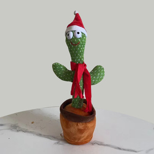 Nouvelle Arrivée 2025 – Cactus en Peluche Électrique Dansant et Parlant, Personnalisable, Vente en Gros, Qualité Supérieure, Mignon et Tendance - Product Image 6