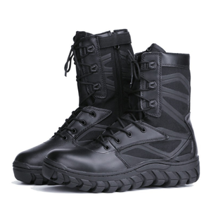Bottes d'escalade personnalisées DFA120 Noir Kaki Désert OD, chaussures de montagne avec surpiqûres tout autour, nouvelle conception, semelle extérieure en caoutchouc - Product Image 2