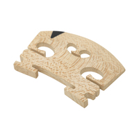 SLADE Stringed Instrument Accessories Professionally Polished Maple Ebony 1 String Pad Violin Parts 4/4 Violin Bridge