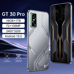 GT 30 Pro 7.3-inch màn hình chơi game thông minh Điện thoại di động 16GB + 1TB lưu trữ lớn <span class=keywords><strong>MTK</strong></span> dimsity loạt CPU <span class=keywords><strong>Android</strong></span> 15 hệ thống - Product Image 1