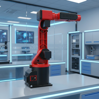 Lengan Robot Kolaboratif 6-Axis BRTIRUS0805A Beban Angkut 5kg Jangkauan Lengan 800MM untuk Operasi Pick and Place Kondisi Baru