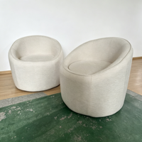 Modhomi Moderner Relaxsessel mit Stauraum, Einzelner Lazy Floor Chair für Wohnzimmer, Heimische Möbel, Sitzsack-Sofa