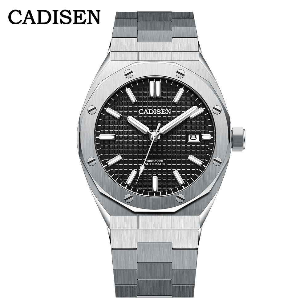 Best Selling Luxury Hot Style NH35 <strong>Movement</strong> 10ATM Water Resistance Luminous 24mm Stainless Steel Strap Men's Mechanical <strong>Pointer</strong>