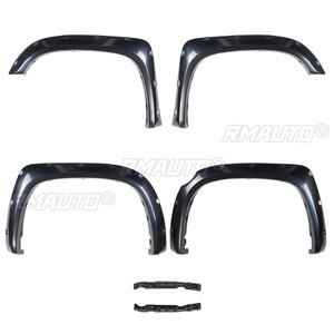 4 piezas de protectores de guardabarros y cejas de rueda para Toyota Tundra 2014 2015 2016 2017 - Product Image 3