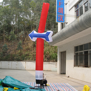 20ft ciel Air marionnette bras Flailing Tube Wacky ondulé vent volant danse homme pour bricolage se démarquer gonflable publicité danseur - Product Image 4
