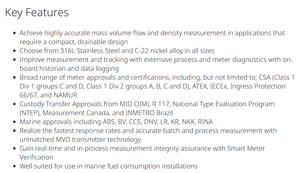 Micr Mtion F-Series Compact, Débitmètres et densimètres Coriolis drainables pour les applications exigeantes en espaces restreints - Product Image 2