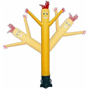 Sky Air Puppet Dancer Inflatable Arm Flailing Tube Man Flying Dancing Man Advertising Inflatable With Blower