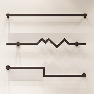 MR28 appendiabiti appesi a parete espositore per <span class=keywords><strong>abbigliamento</strong></span> vendita diretta in fabbrica adatto per negozi di <span class=keywords><strong>abbigliamento</strong></span> alla moda portasciugamani - Product Image 4