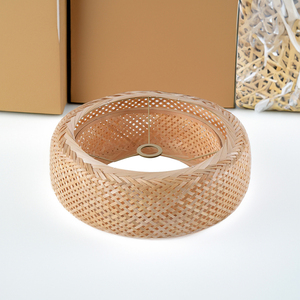 Vietnam Traditional Rattan <b>Lantern</b> Pendant Lamp with <b>Light</b> Covers for Home Decoration Eco-Friendly Living Room Lighting HLS2031 - Product Image 2