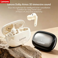 Écouteurs sans fil Lenovo TA210 ENC à réduction de bruit pour le sport et le gaming, oreillettes TWS Bluetooth, écouteurs sans fil