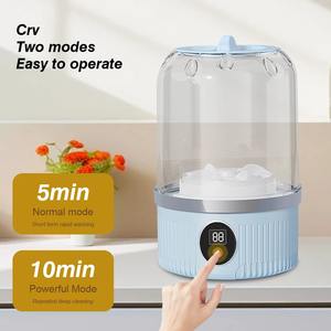 Lavadora Inalámbrica Portátil Mini, Lavadora de Ropa Interior Recargable, Lavadora Automática Tipo Taza para Viajes, Hogar y Dormitorio - Product Image 4