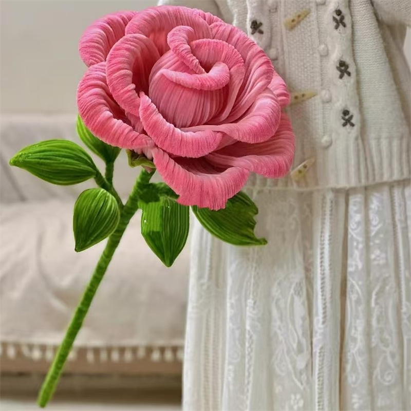 YOPIN 7689 Artificial Large Roses Flowers