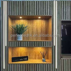 Simple Install Slat Wall Wood Panel Plug-in and Play APP Control Flexible <b>Neon</b> <b>Strip</b> <b>Lighting</b> Kits for Home Decoration - Product Image 6