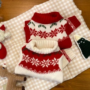 Pulls <span class=keywords><strong>en</strong></span> fourrure <span class=keywords><strong>en</strong></span> deux pièces pour chiens de petite et moyenne taille, pour les fêtes de l'hiver et de l'automne, Nouvel An, Noël, tenues pour chats - Product Image 3