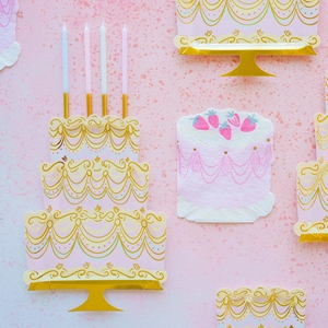 Platos de Papel para Fiesta de Té DAMAI, Platos Desechables Elegantes para Fiesta de Cumpleaños, Platos de Papel Desechables Impresos Personalizados - Product Image 5