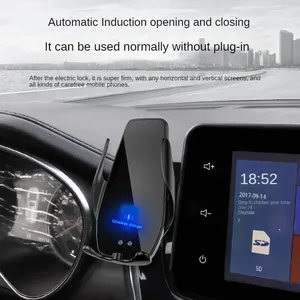 Support de téléphone pour écran de voiture avec chargeur sans fil et navigation, pour Baojun 730 WULING <span class=keywords><strong>Cortez</strong></span> C L (2017-2022), modification intérieure - Product Image 2