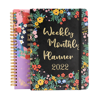 A5 Spiral Pencetak Perencana Khusus Notebook Agenda CATATAN CATATAN CATATAN CATATAN Perencana Jurnal Harian Maskulin Bulanan Mingguan