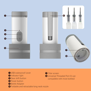 Портативный распылитель для биде, 1000 мАч - Product Image 4
