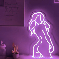 Fabricant chinois de néons personnalisés Art Joyeux anniversaire Néons Led Neon Decoracion